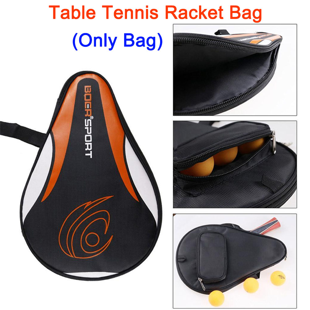 Table Tennis Olympics - Professionele tafeltennisrackettas van Oxford-stof met spons,
