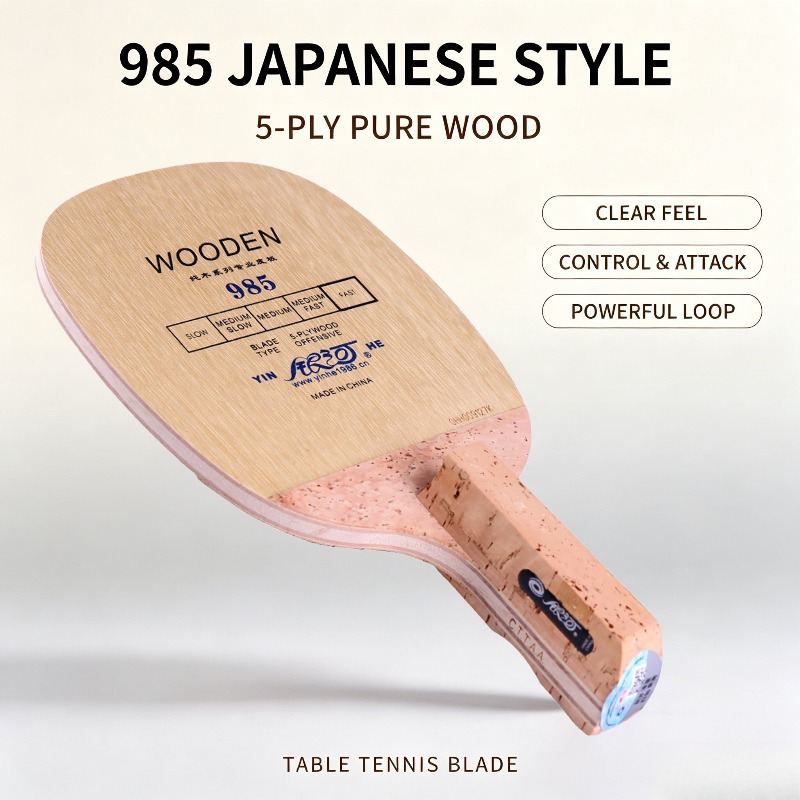 YINHE 985 Japanse Penhold Tafe - Table Tennis In Japanese recensie en prijs