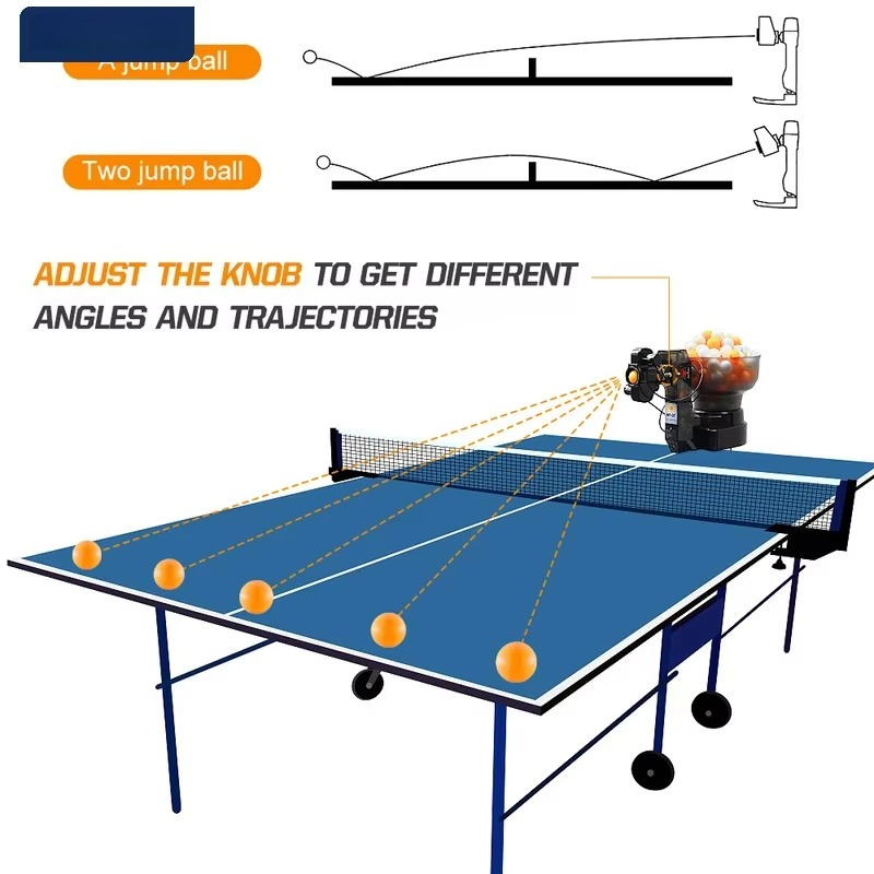 Pingpongrobot met meerdere rot - Table Tennis Olympics recensie en prijs