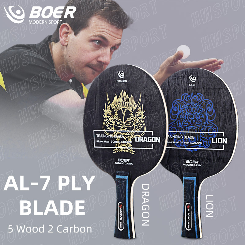 BOER LION DRAGON Tafeltennisbl - Table Tennis Zhang Jike recensie en prijs