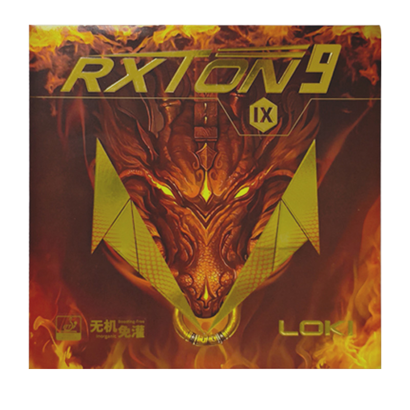 LOKI RXTON 9 Tafeltennisrubber - Table Tennis Loki recensie en prijs
